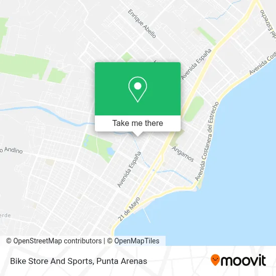 Bike Store And Sports map