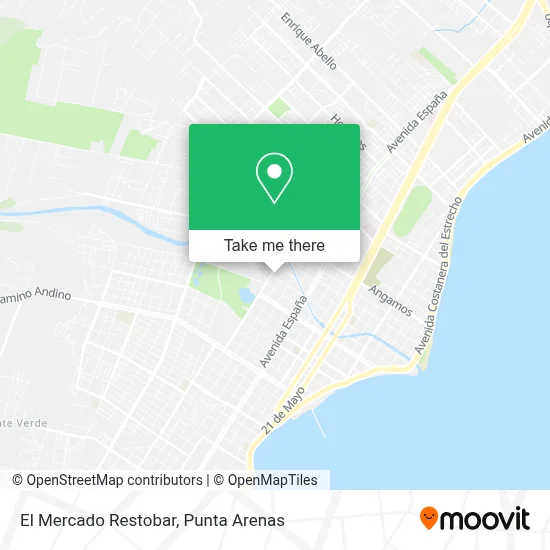 El Mercado Restobar map