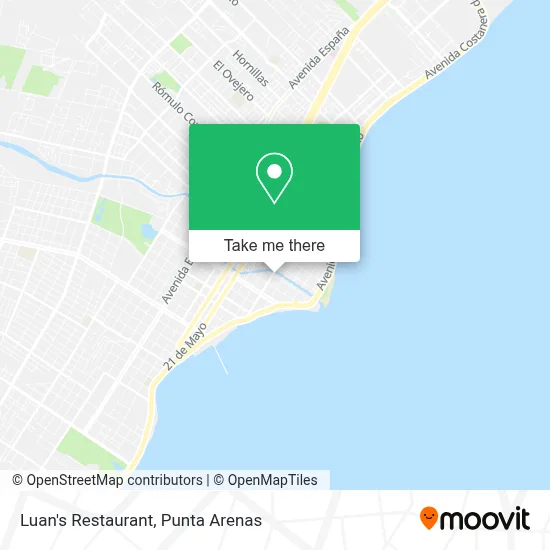 Luan's Restaurant map