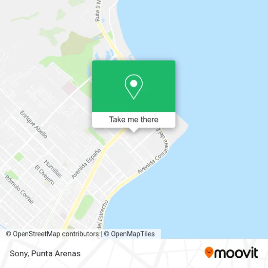 Sony map