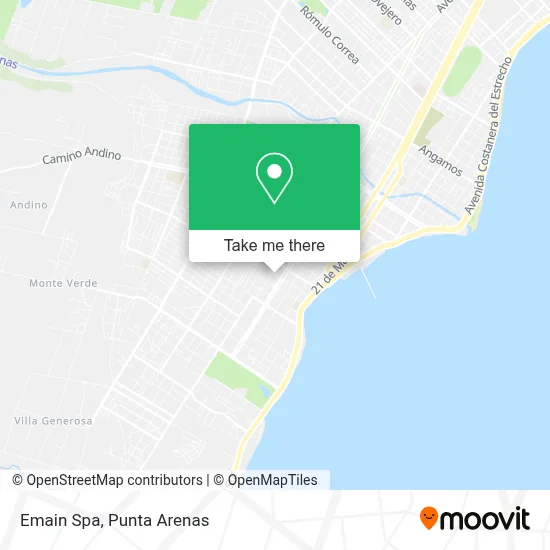 Emain Spa map