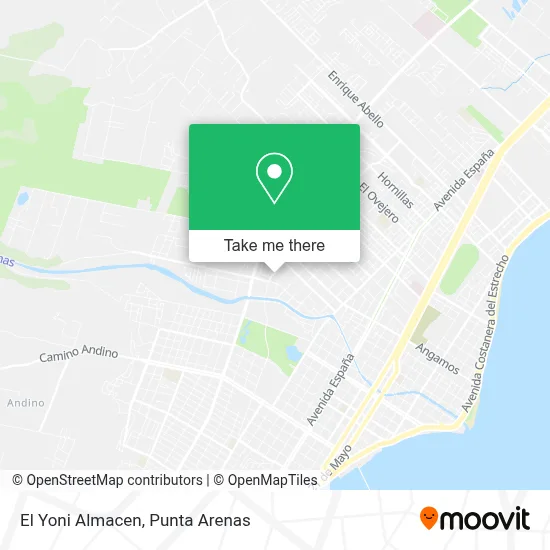 El Yoni Almacen map