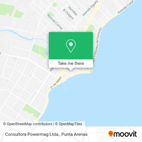 Consultora Powermag Ltda. map