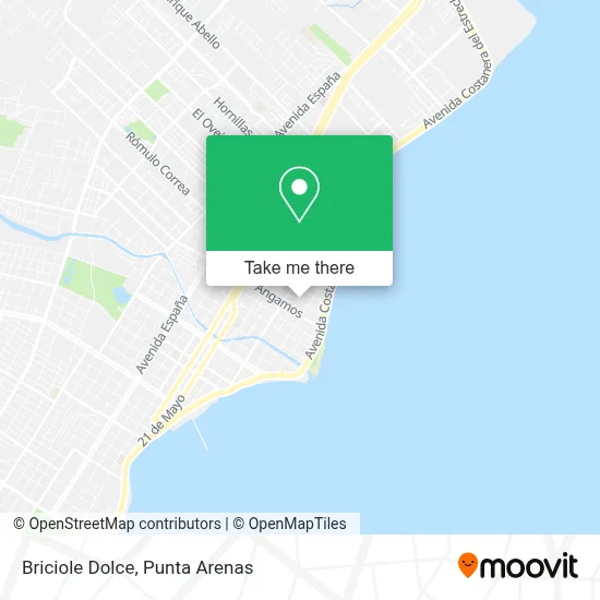 Briciole Dolce map