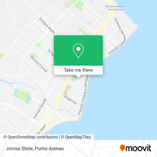 Jonisa Store map