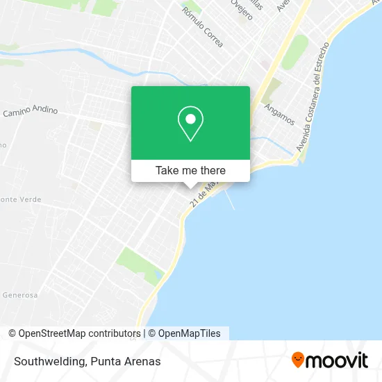 Southwelding map