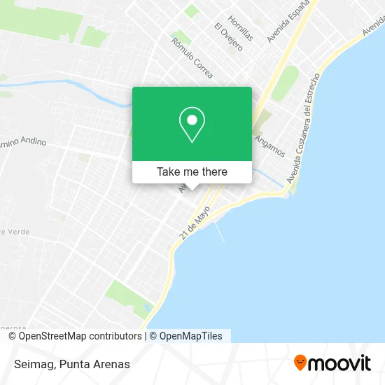 Seimag map