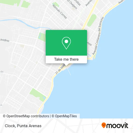 Reloj map
