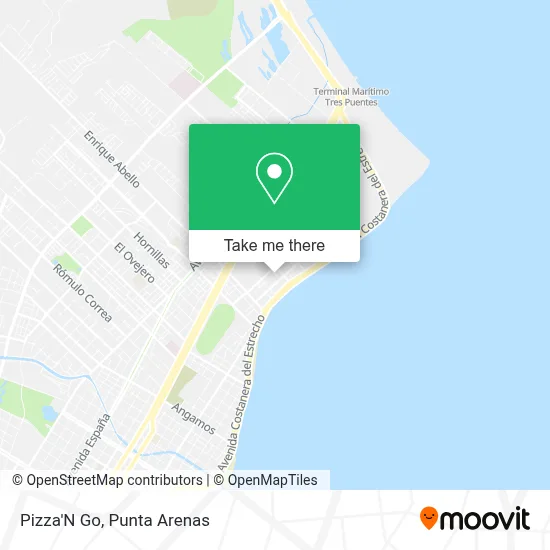 Pizza'N Go map