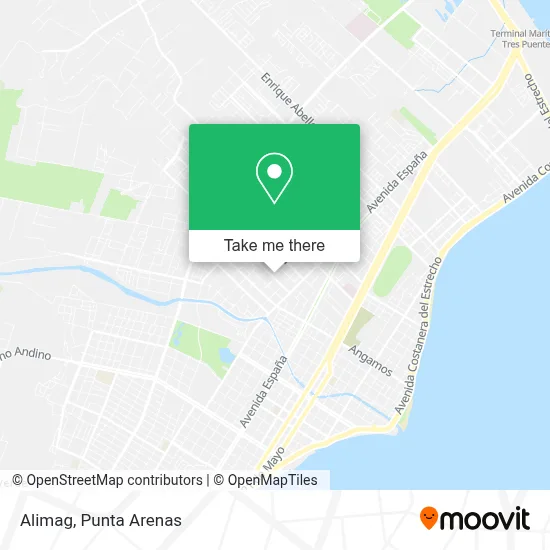 Alimag map