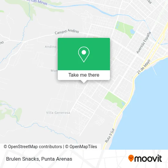 Brulen Snacks map