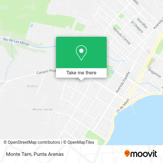 Monte Tarn map