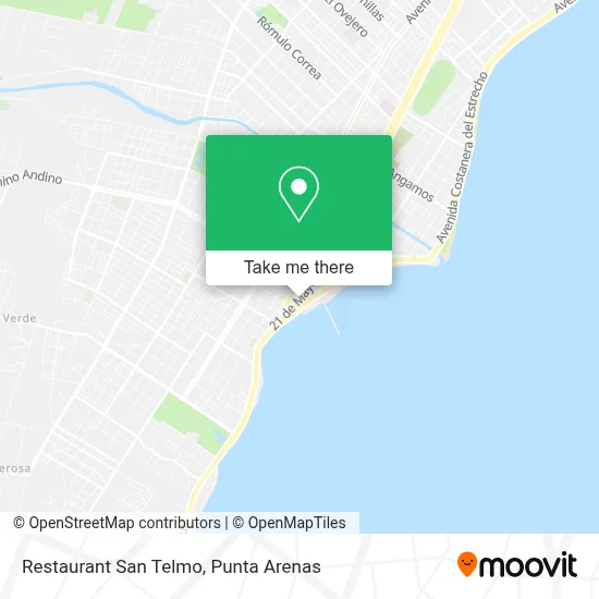 Restaurant San Telmo map
