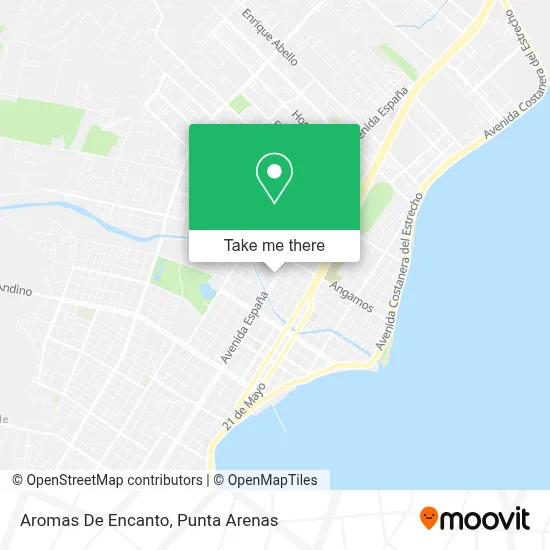 Aromas De Encanto map