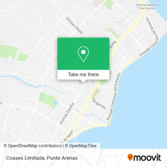 Coases Limitada map