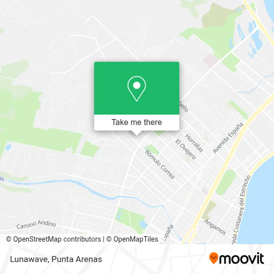 Lunawave map