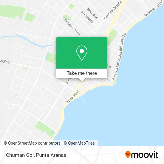 Chuman Go! map