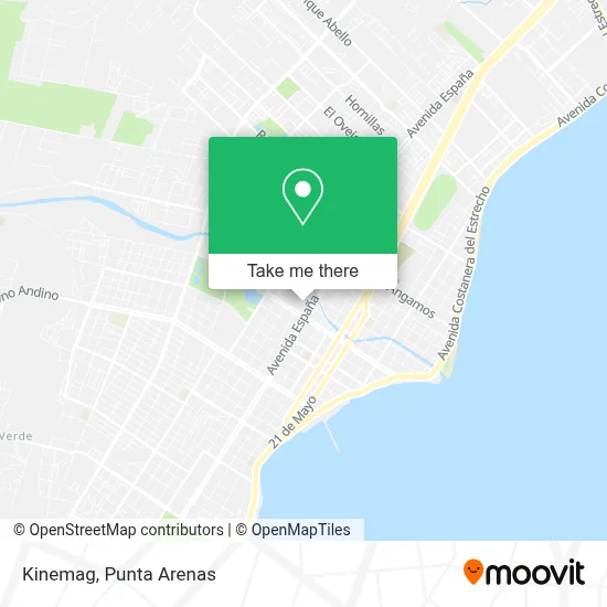 Kinemag map