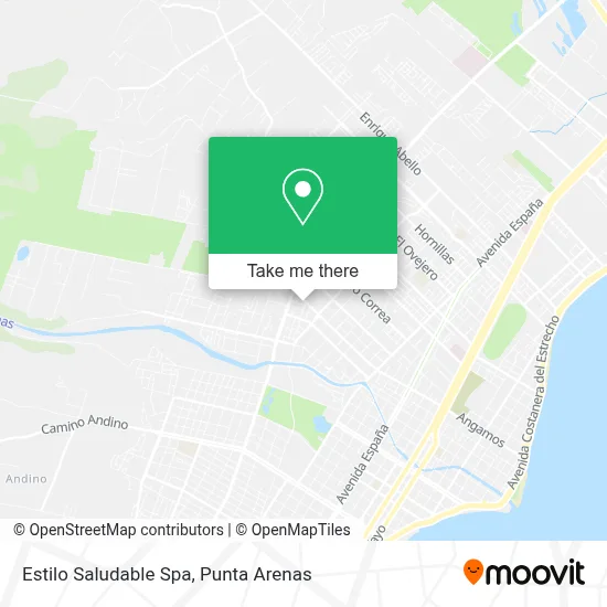 Estilo Saludable Spa map