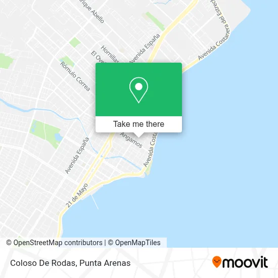 Coloso De Rodas map