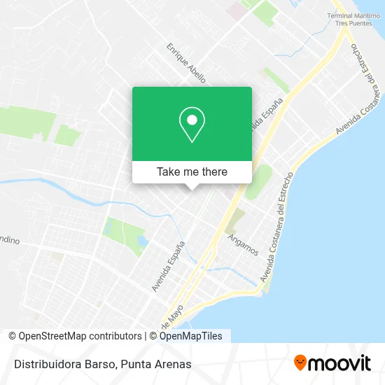 Distribuidora Barso map