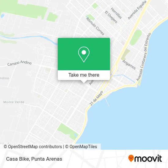 Casa Bike map