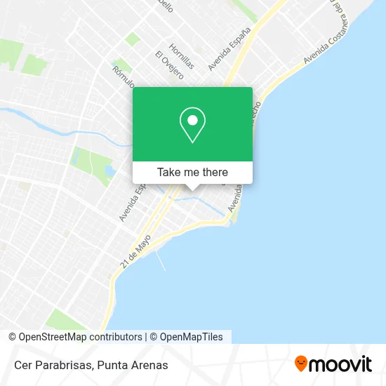 Cer Parabrisas map