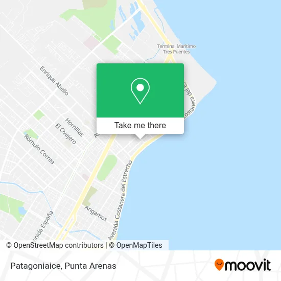 Patagoniaice map