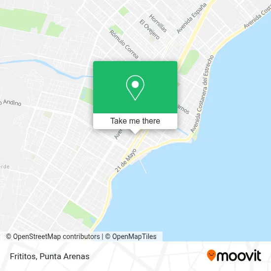 Frititos map