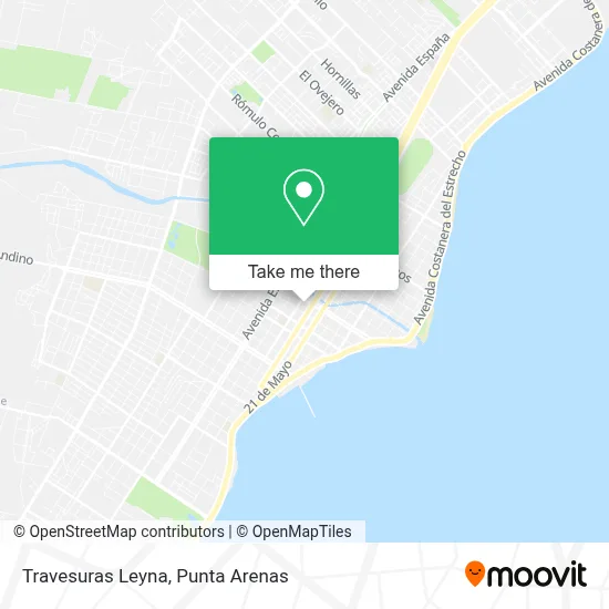 Travesuras Leyna map