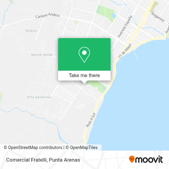 Comercial Fratelli map