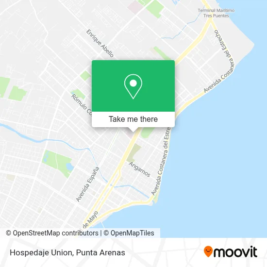 Hospedaje Union map