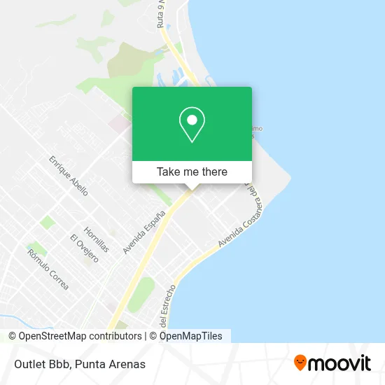 Outlet Bbb map
