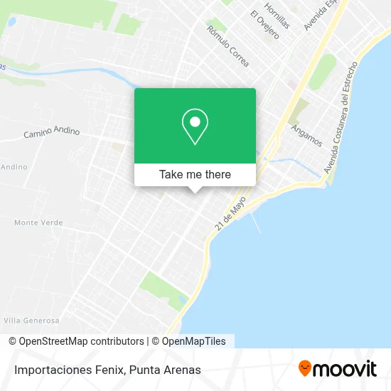 Importaciones Fenix map