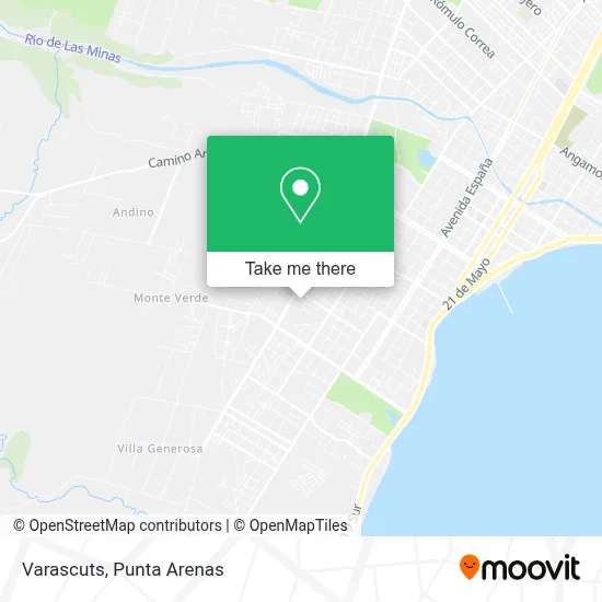 Varascuts map