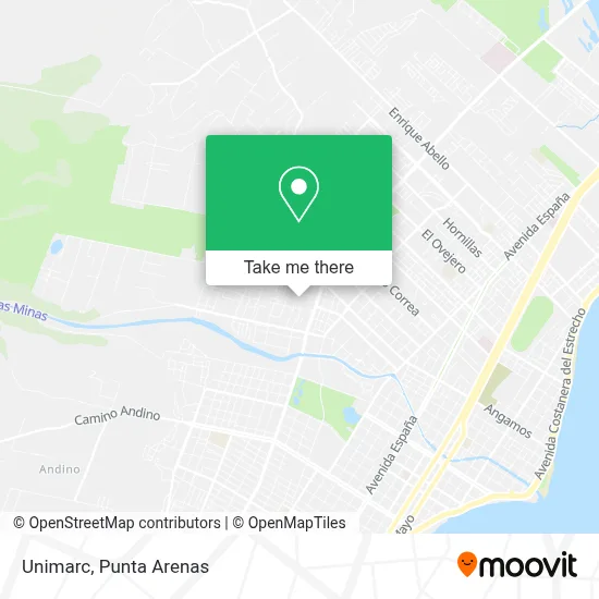 Unimarc map