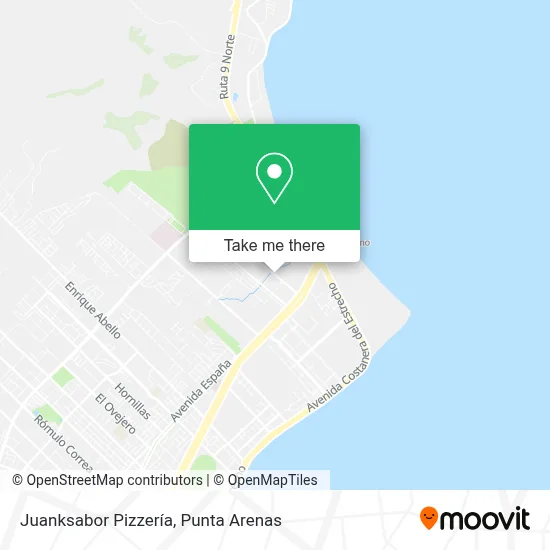 Juanksabor Pizzería map