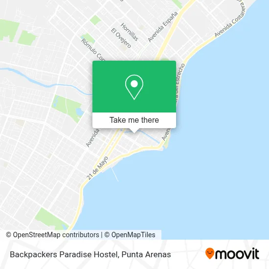 Backpackers Paradise Hostel map