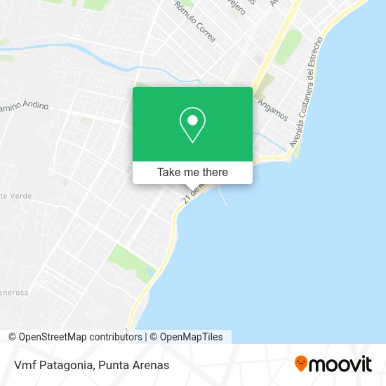 Vmf Patagonia map