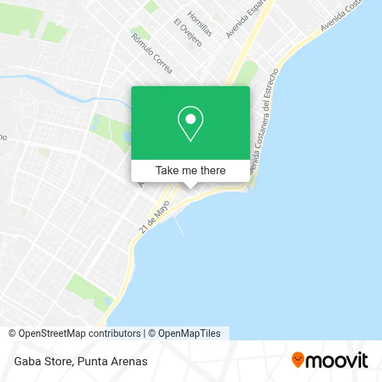 Gaba Store map