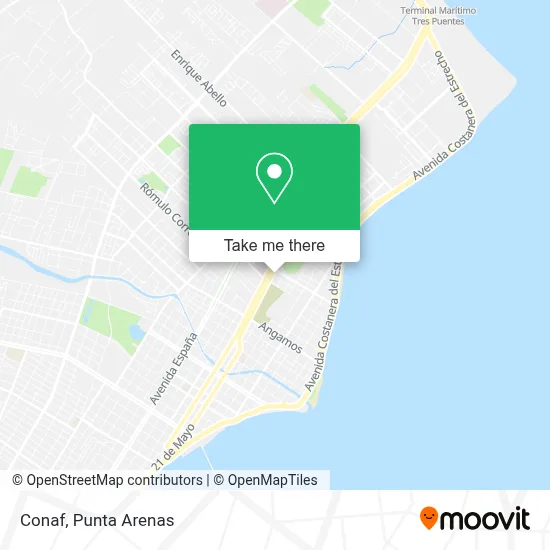 Conaf map