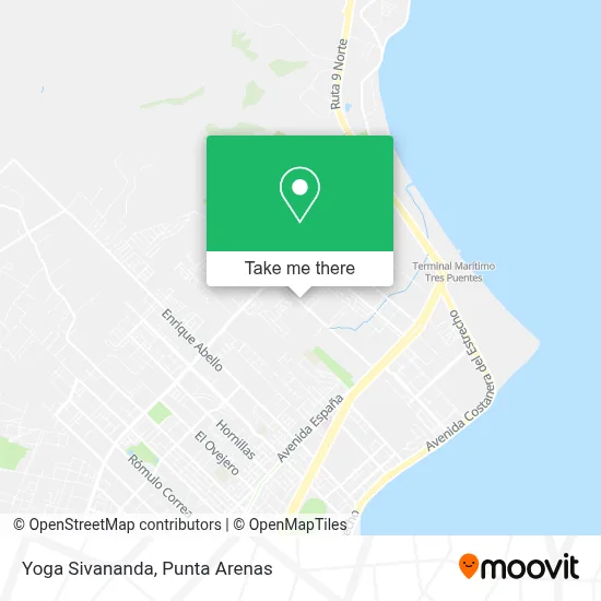 Yoga Sivananda map