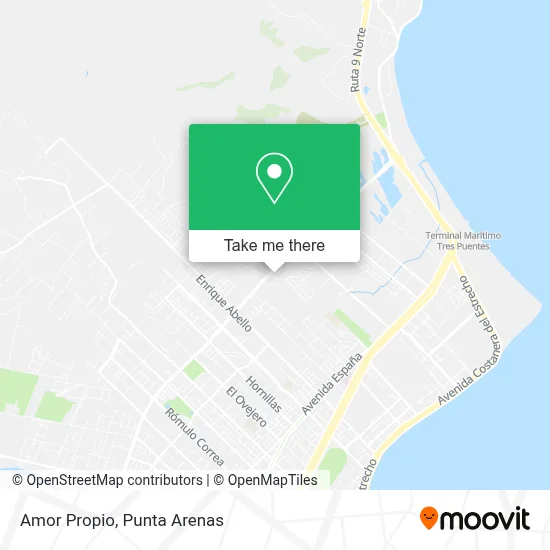 Amor Propio map