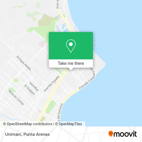 Unimarc map