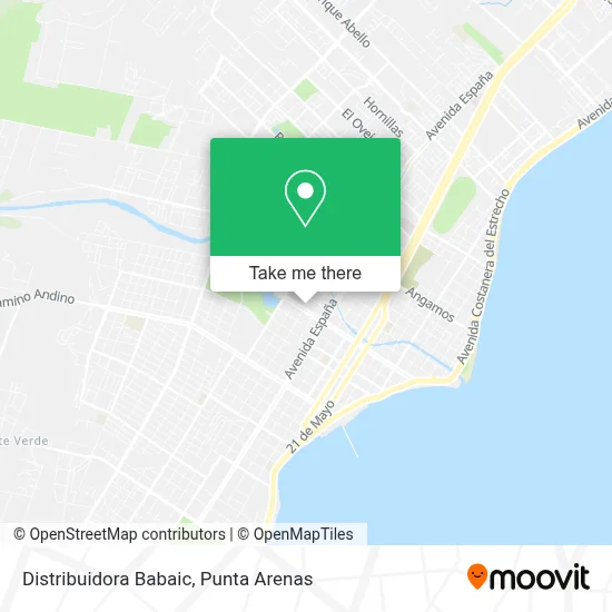 Distribuidora Babaic map