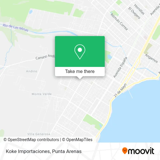 Koke Importaciones map