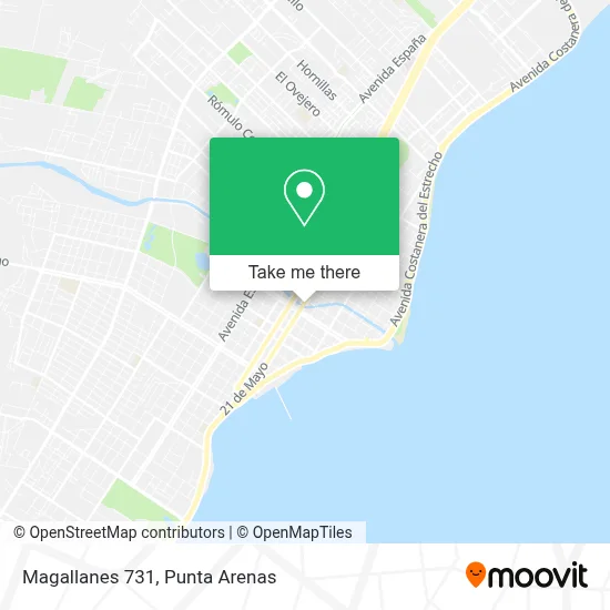Magallanes 731 map