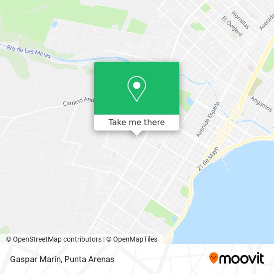 Mapa de Gaspar Marín