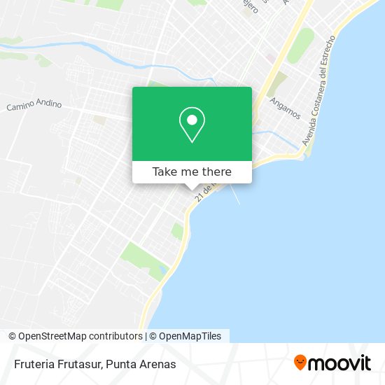Mapa de Fruteria Frutasur