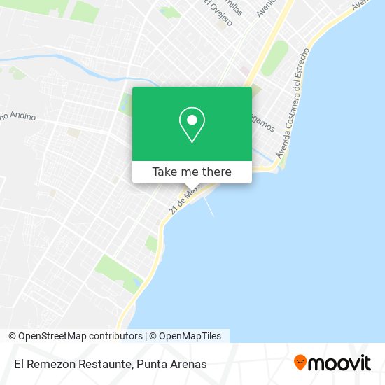 El Remezon Restaunte map